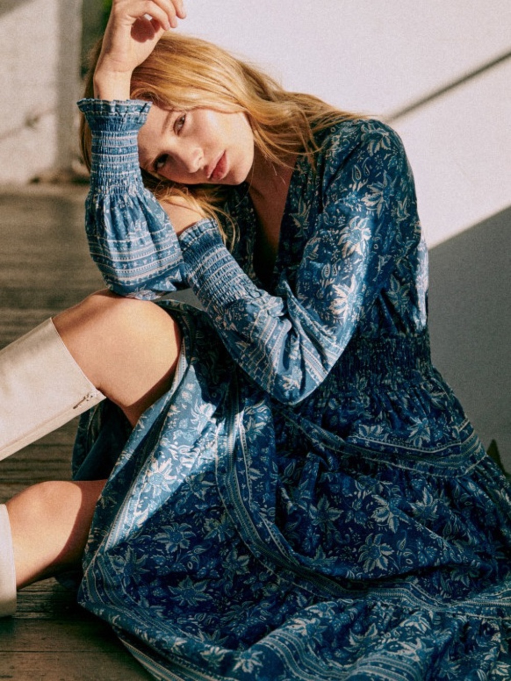 Sezane Sea New York Blandine Dress size 10